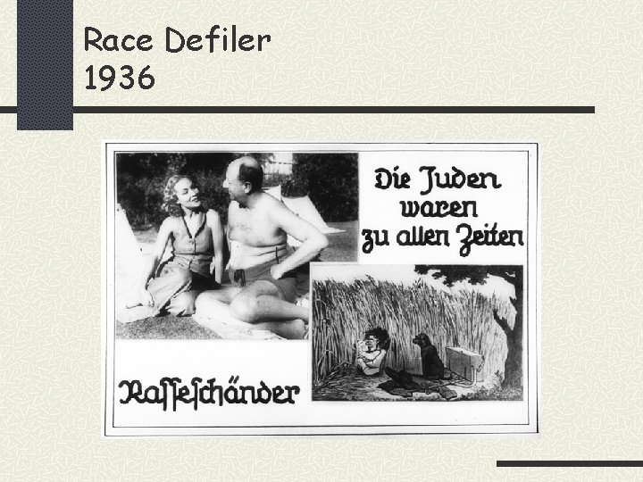 Race Defiler 1936 