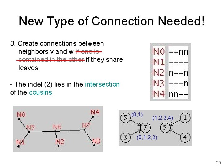 New Type of Connection Needed! 3. Create connections between neighbors v and w if