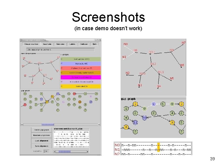 Screenshots (in case demo doesn’t work) 39 