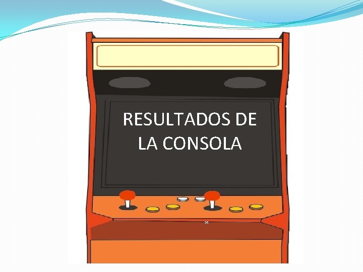 RESULTADOS DE LA CONSOLA 