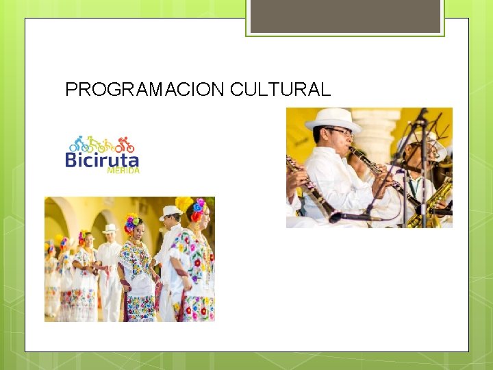 PROGRAMACION CULTURAL 