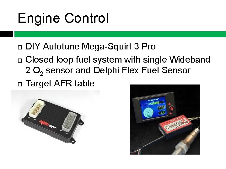 Engine Control DIY Autotune Mega-Squirt 3 Pro Closed loop fuel system with single Wideband