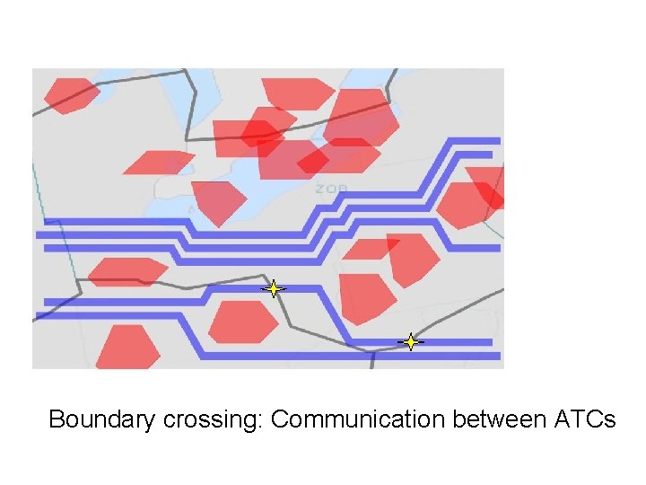 Boundary crossing: Communication between ATCs 