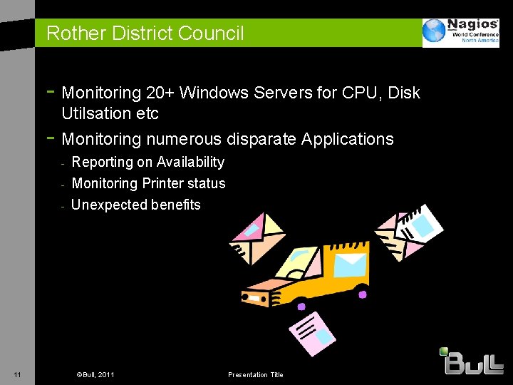 Rother District Council - Monitoring 20+ Windows Servers for CPU, Disk - Utilsation etc