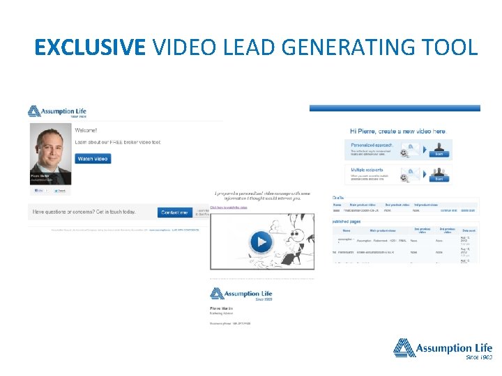 EXCLUSIVE VIDEO LEAD GENERATING TOOL EXCLUSIVE VIDEO LEAD GENERATING TOOL