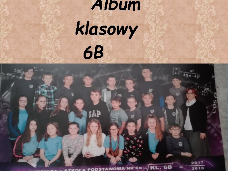 Album klasowy 6 B 