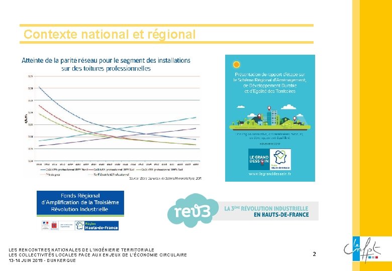 Contexte national et régional LES RENCONTRES NATIONALES DE L’INGÉNIERIE TERRITORIALE LES COLLECTIVITÉS LOCALES FACE