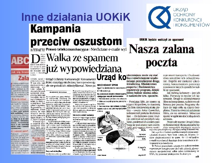 Inne działania UOKi. K 