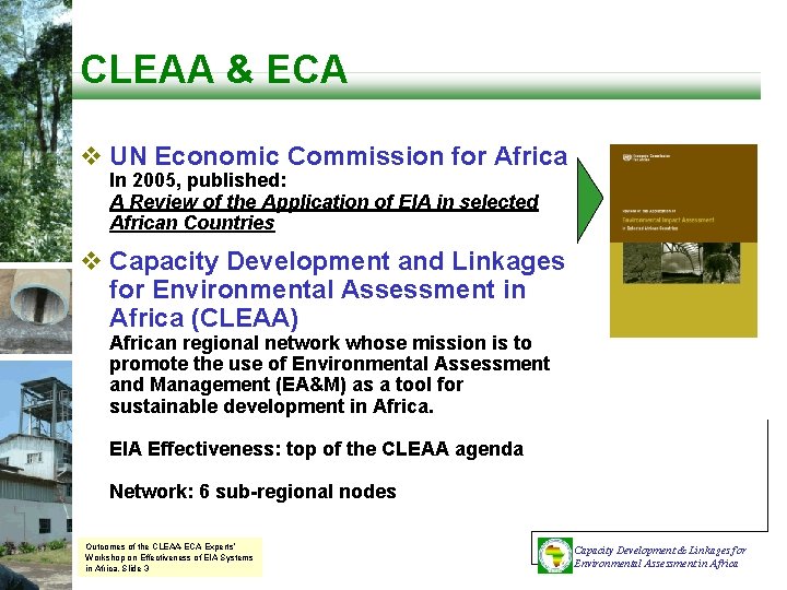 CLEAA & ECA v UN Economic Commission for Africa In 2005, published: A Review