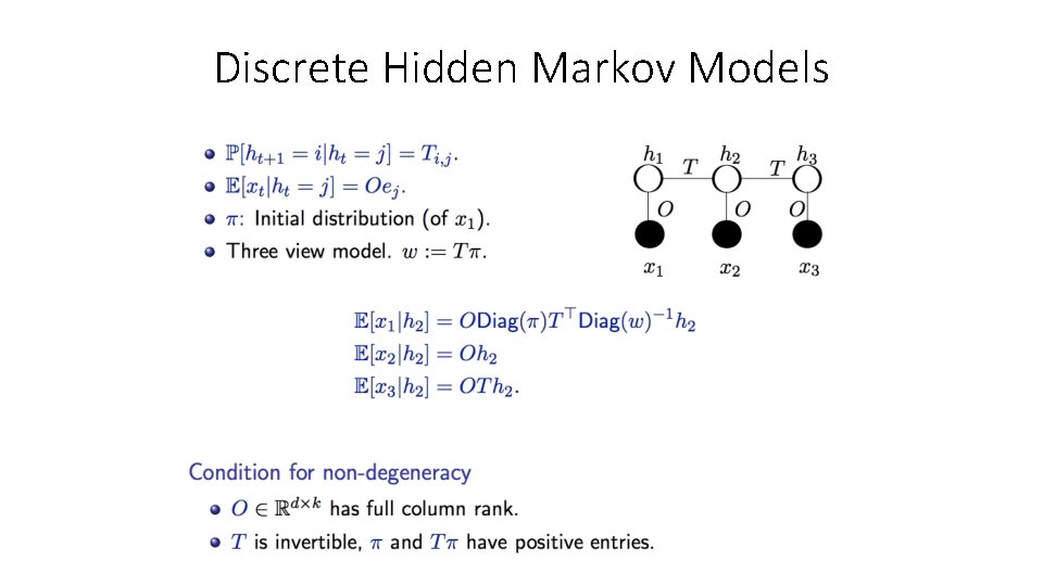 Discrete Hidden Markov Models 