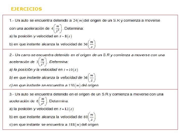 EJERCICIOS 