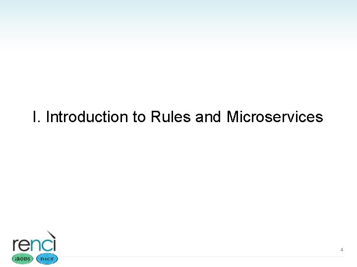 I. Introduction to Rules and Microservices 4 