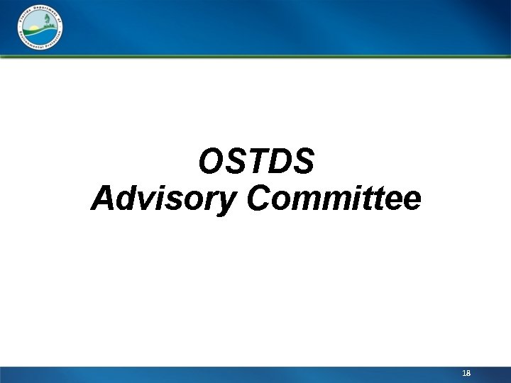 OSTDS Advisory Committee 18 