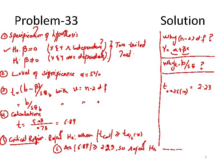 Problem-33 Solution 7 