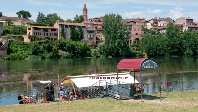 Promenade en gabarre sur le Tarn 