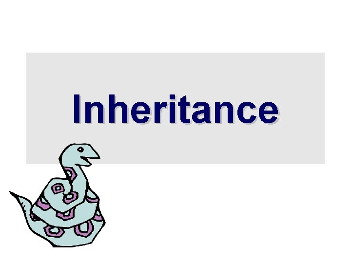 Inheritance 