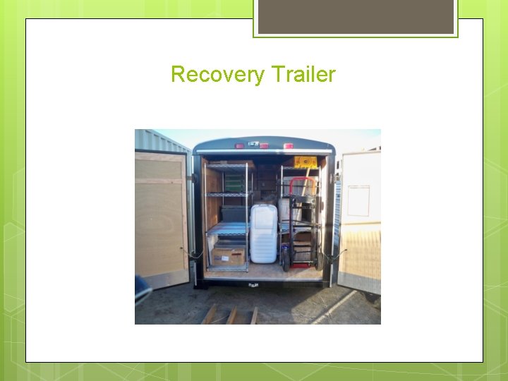 Recovery Trailer 