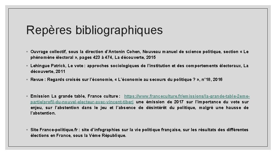 Repères bibliographiques ◦ Ouvrage collectif, sous la direction d’Antonin Cohen, Nouveau manuel de science