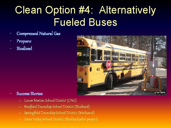 Cleaning Up School Bus Fleets Less Fumes Same
