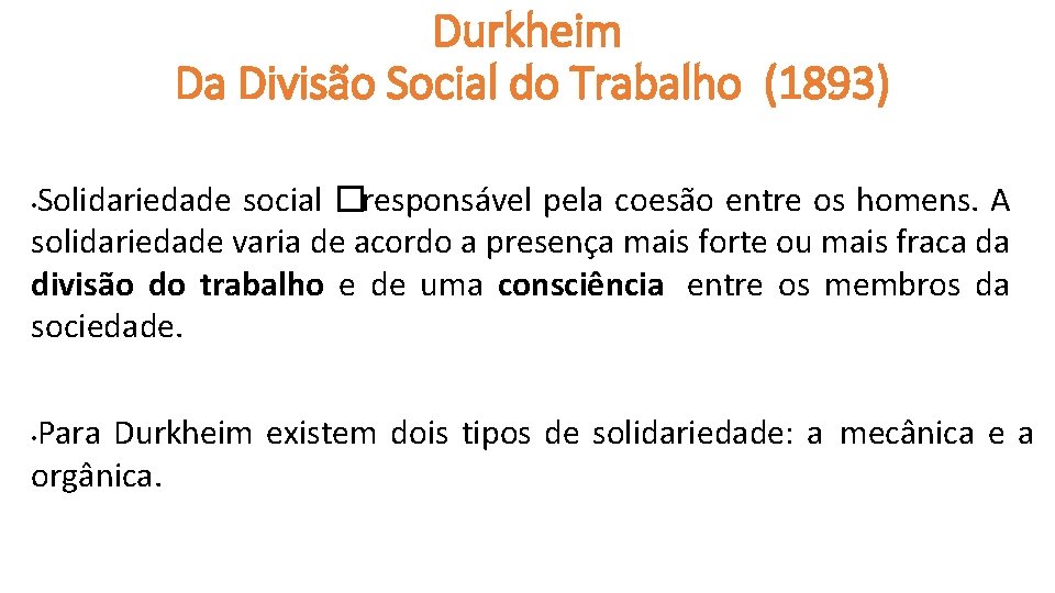 Contexto econmico e social para o surgimento da