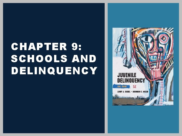 CHAPTER 9: SCHOOLS AND DELINQUENCY 