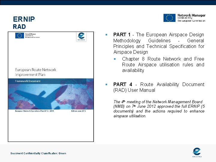 ERNIP RAD § PART 1 - The European Airspace Design Methodology Guidelines General Principles