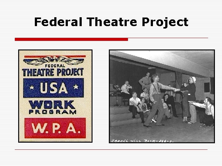 Federal Theatre Project 