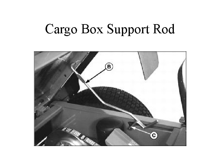 Cargo Box Support Rod 