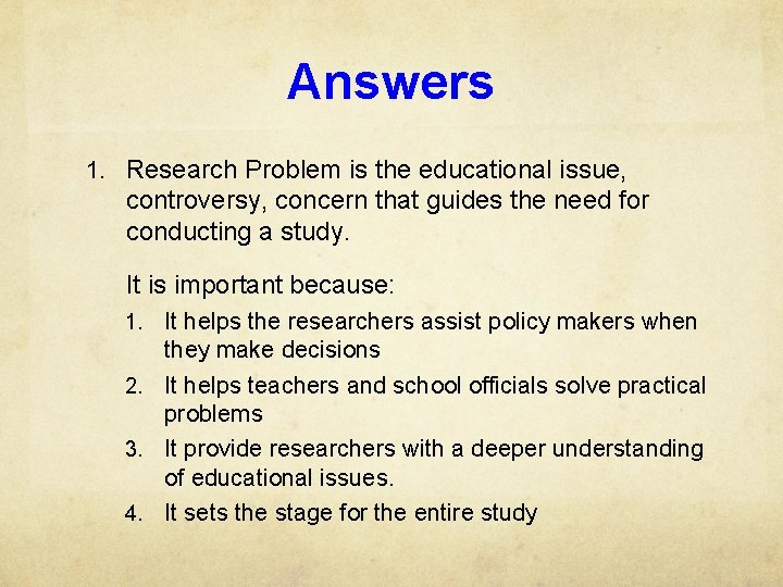 Study Related Problem Chapter 3 Identifying a Research Problem Novia Rianty