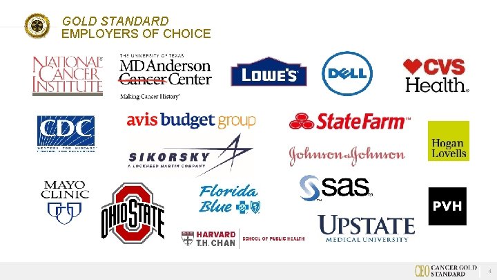 GOLD STANDARD EMPLOYERS OF CHOICE 4 