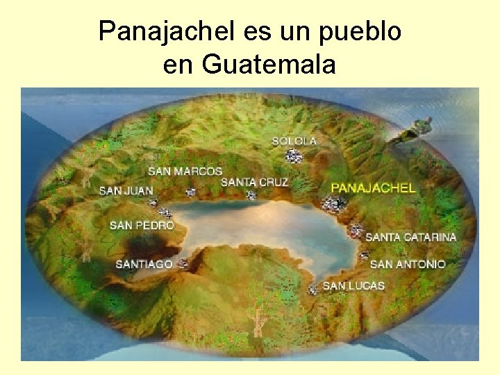 Panajachel es un pueblo en Guatemala 