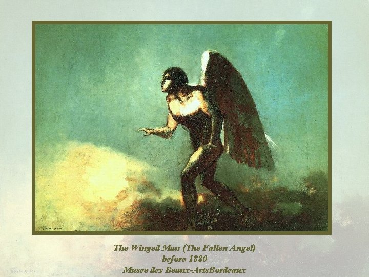 The Winged Man (The Fallen Angel) before 1880 Musee des Beaux-Arts. Bordeaux 