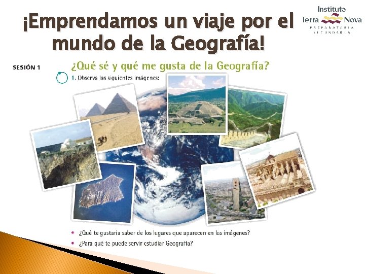 ¡Emprendamos un viaje por el mundo de la Geografía! 