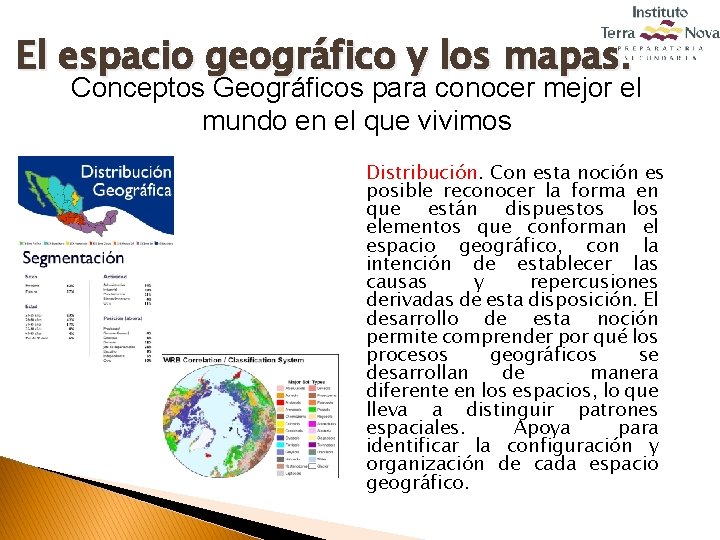 El espacio geográfico y los mapas. Conceptos Geográficos para conocer mejor el mundo en