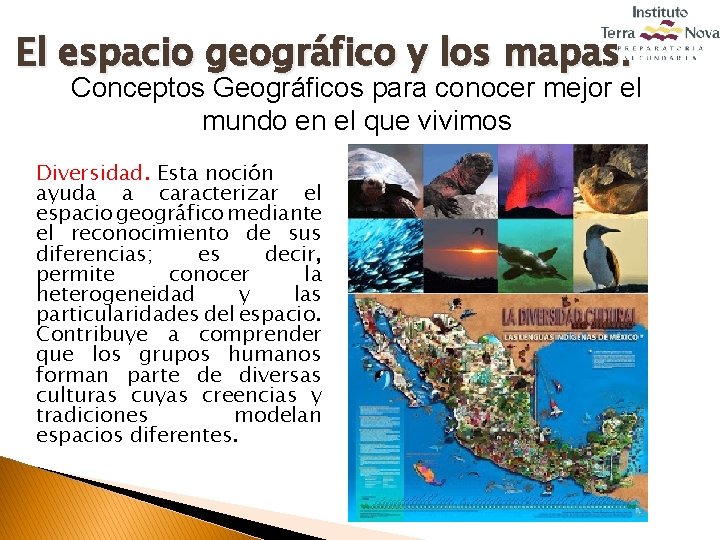 El espacio geográfico y los mapas. Conceptos Geográficos para conocer mejor el mundo en