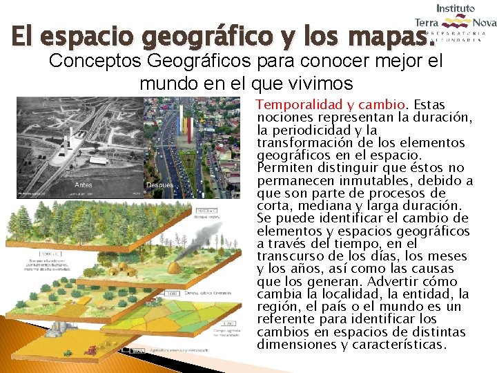 El espacio geográfico y los mapas. Conceptos Geográficos para conocer mejor el mundo en