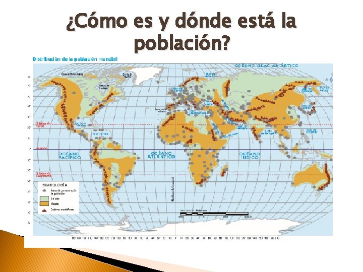 ¿Cómo es y dónde está la población? 