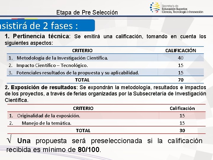 II CONCURSO DE RECONOCIMIENTO A LA INVESTIGACIN UNIVERSITARIA