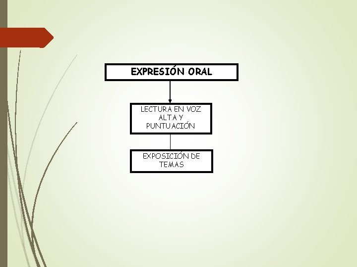 EXPRESIÓN ORAL LECTURA EN VOZ ALTA Y PUNTUACIÓN EXPOSICIÓN DE TEMAS 