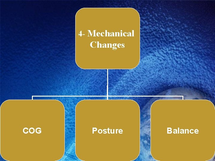 4 - Mechanical Changes COG Posture Balance 4 - Mechanical Changes COG Posture Balance