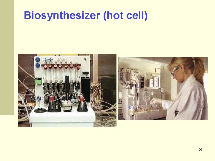 Biosynthesizer (hot cell) 25 