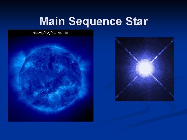 Main Sequence Star 