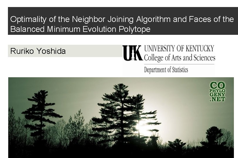 Optimality of the Neighbor Joining Algorithm and Faces of the Balanced Minimum Evolution Polytope