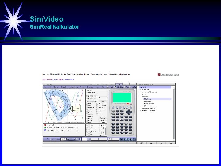 Sim. Video Sim. Real kalkulator 