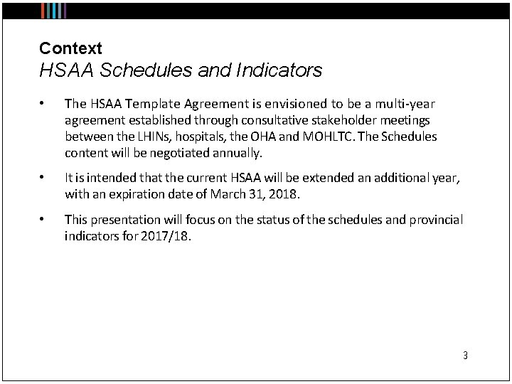Hospital Service Accountability Agreements Schedules Indicators Fiscal ...