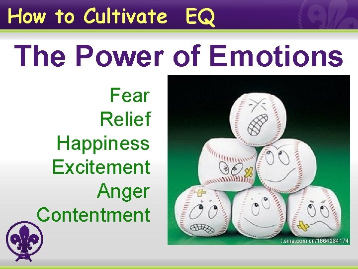 How to Cultivate EQ The Power of Emotions Fear Relief Happiness Excitement Anger Contentment