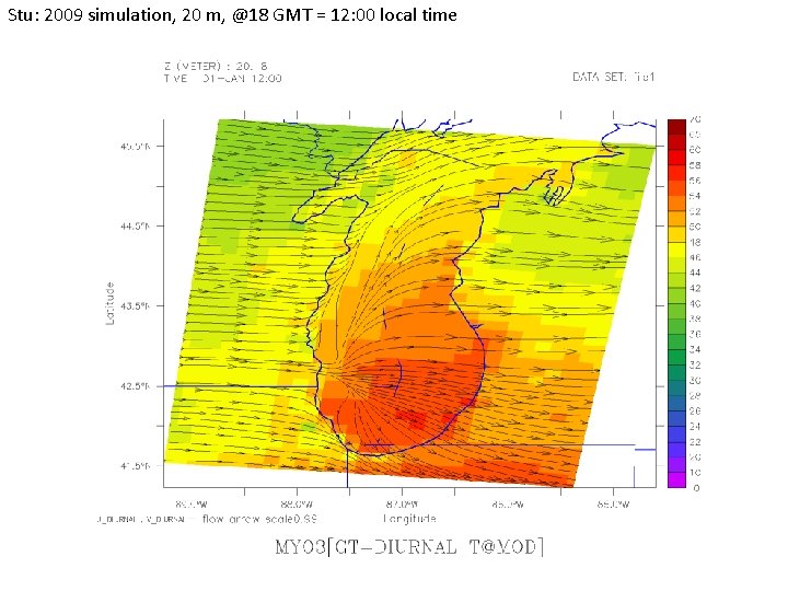 Stu: 2009 simulation, 20 m, @18 GMT = 12: 00 local time 
