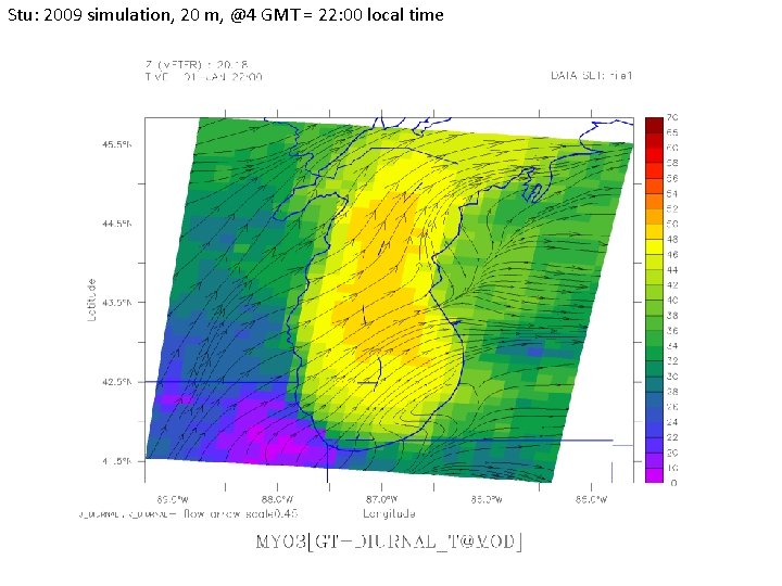 Stu: 2009 simulation, 20 m, @4 GMT = 22: 00 local time 