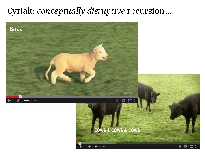 Cyriak: conceptually disruptive recursion… Baaa 