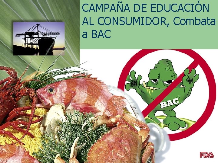 CAMPAÑA DE EDUCACIÓN AL CONSUMIDOR, Combata a BAC 20 